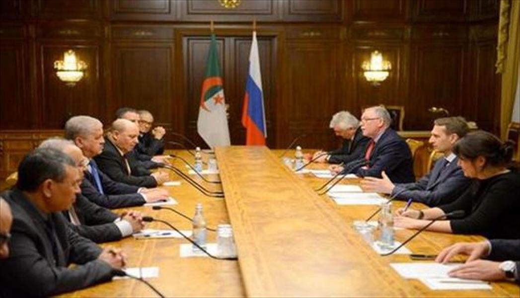 روسيا تدعم الجزائر لحل سياسي تفاوضي بين الليبيين