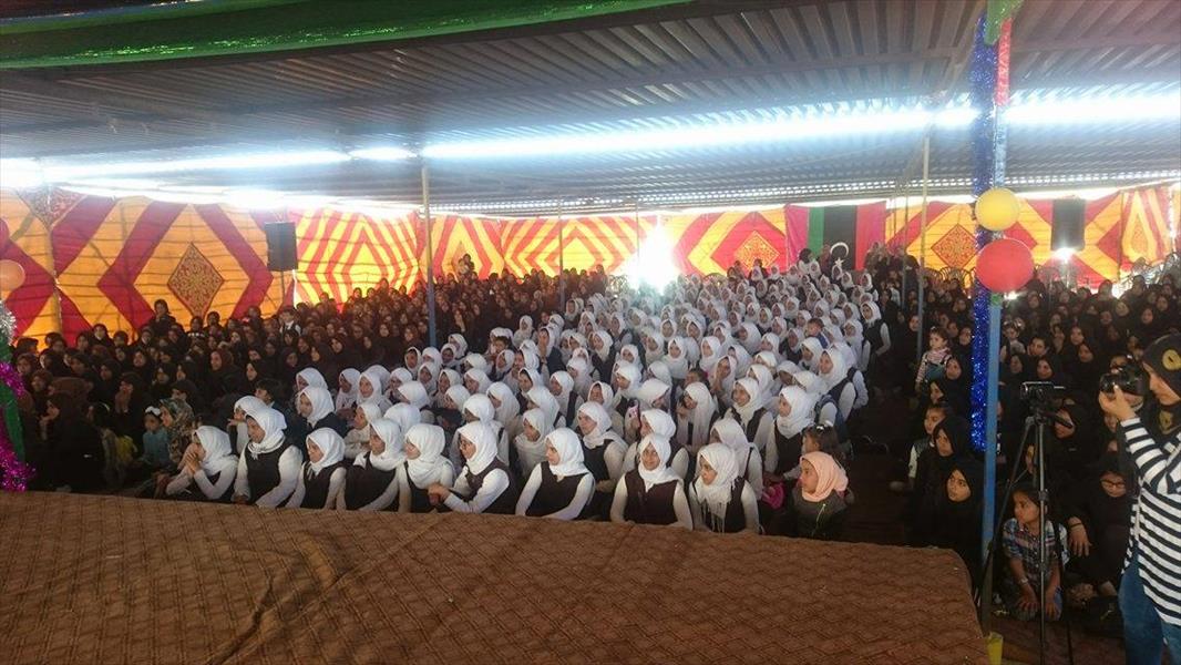 بالصور: مدرسة «الشعلة» الثانوية للبنات بطبرق تقيم احتفالاً لمناسبة نهاية العام الدراسي