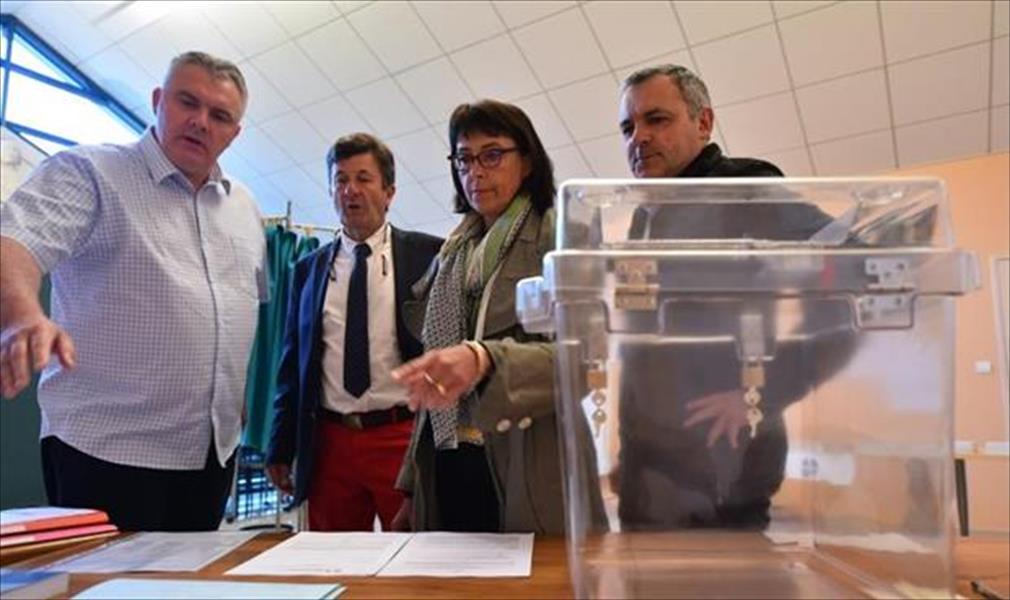 نسبة المشاركة في الانتخابات الفرنسية 28.5%