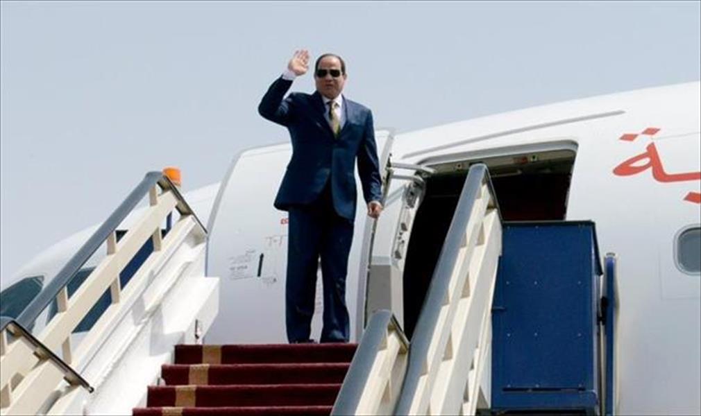 السيسي يغادر السعودية بعد زيارة رسمية التقى خلالها الملك سلمان