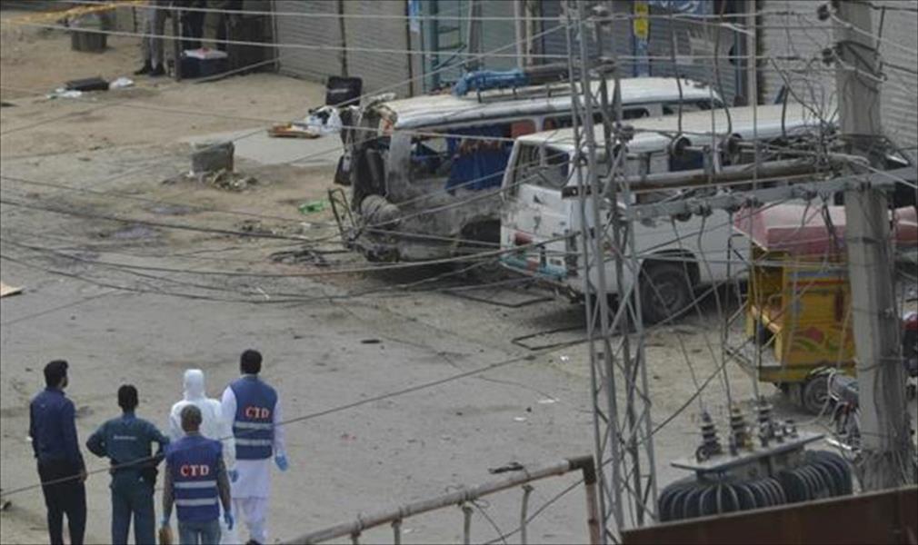 مقتل 9 أشخاص وإصابة 13 في انفجار عبوة ناسفة بباكستان