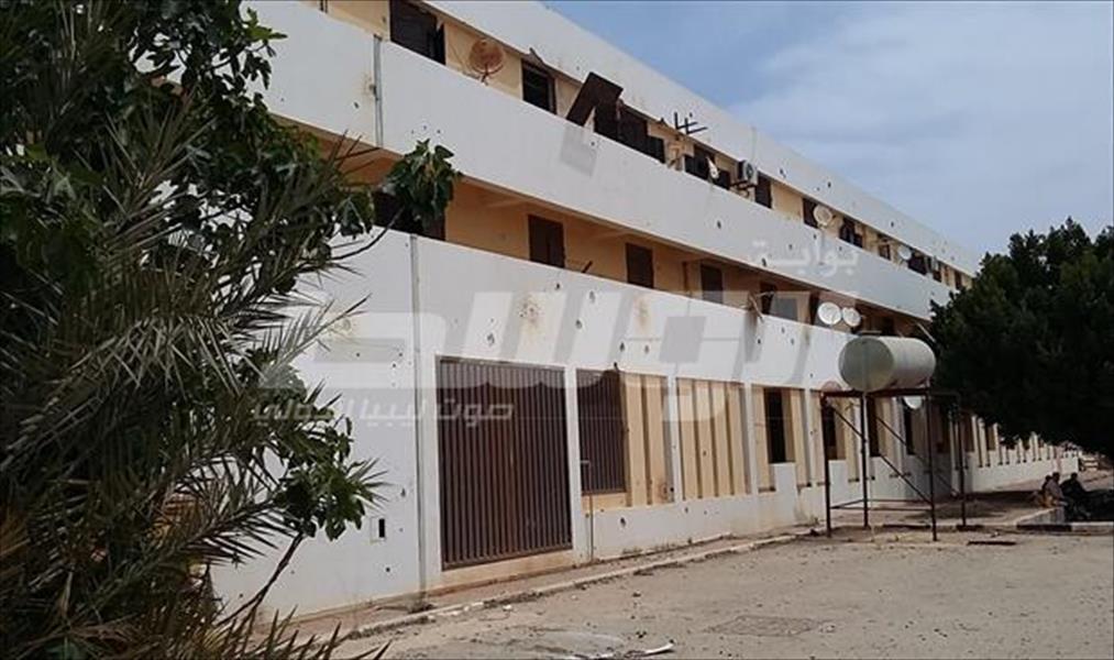جامعة بنغازي تستغيث لدعم صيانة مباني سكن الطلاب والأساتذة بقاريونس