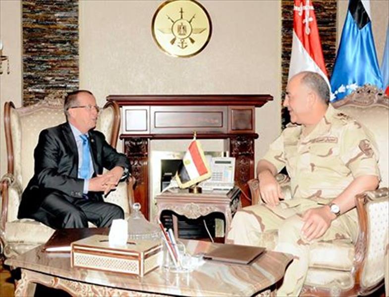 كوبلر يبحث مع رئيس أركان الجيش المصري تطورات الأوضاع في ليبيا