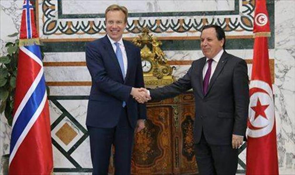 وزير الخارجية التونسي يطلع نظيره النرويجي على مبادرة حل أزمة ليبيا