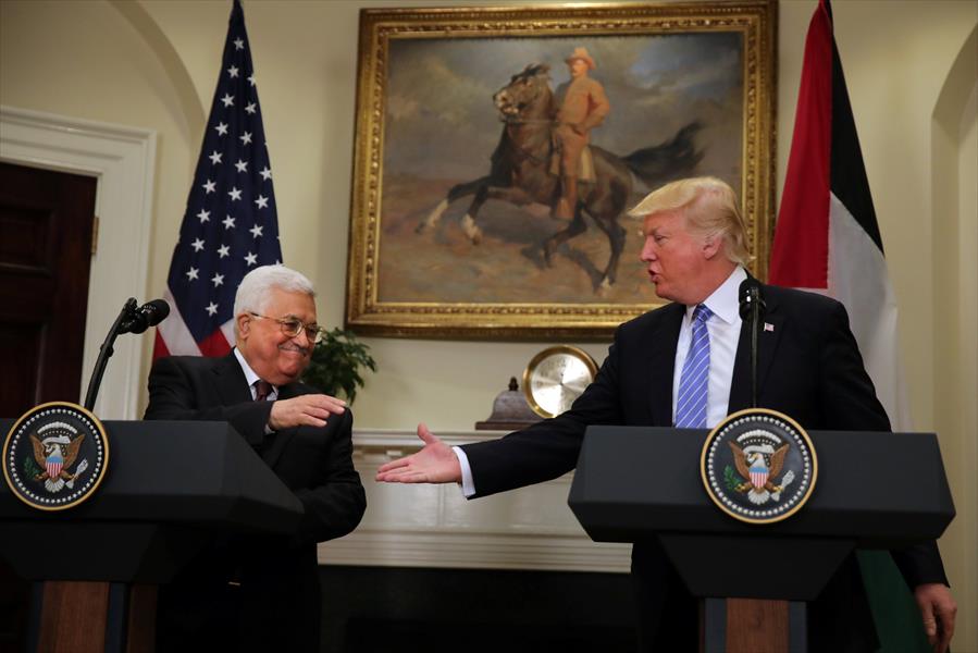 ترامب يتعهد بإبرام اتفاق سلام بين الفلسطينيين والإسرائيليين