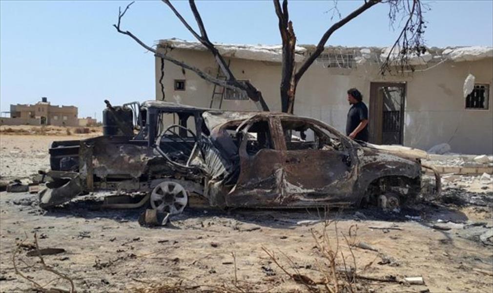 إصابة شخص جراء انفجار لغم غرب بنغازي