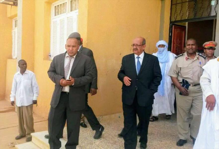 عميد غات يناقش فتح الحدود الجزائرية مع مساهل