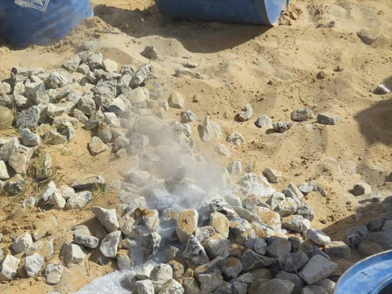 الجيش المصري: تدمير كمية كبيرة من المواد المتفجرة بشمال سيناء