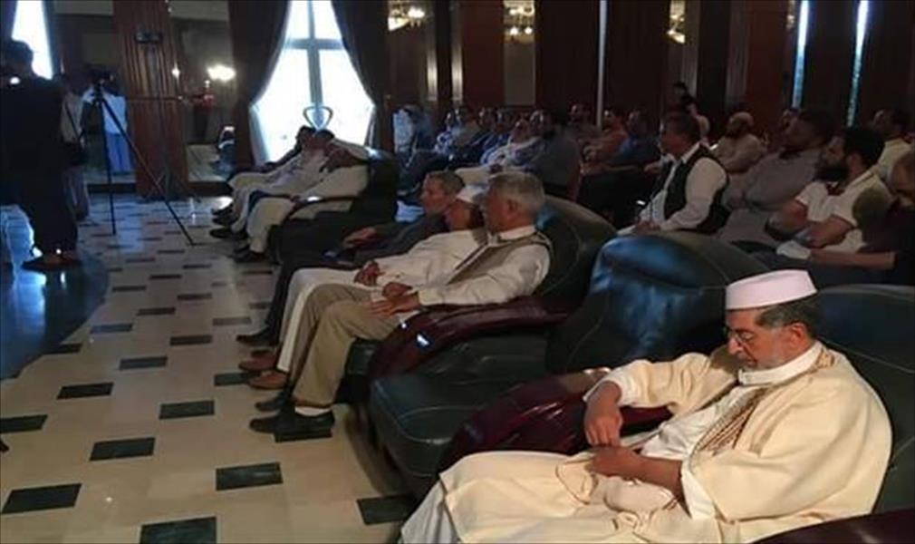 وفد المجلس الأعلى للمصالحة الوطنية يبدأ اجتماعاته في درنة