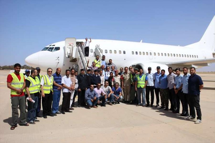 «الخليج العربي» تحتفل بافتتاح مطار مسلة النفطي