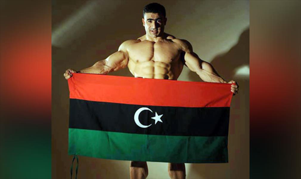 الليبي «القرقني» في بطولة إنجلترا لكمال الأجسام