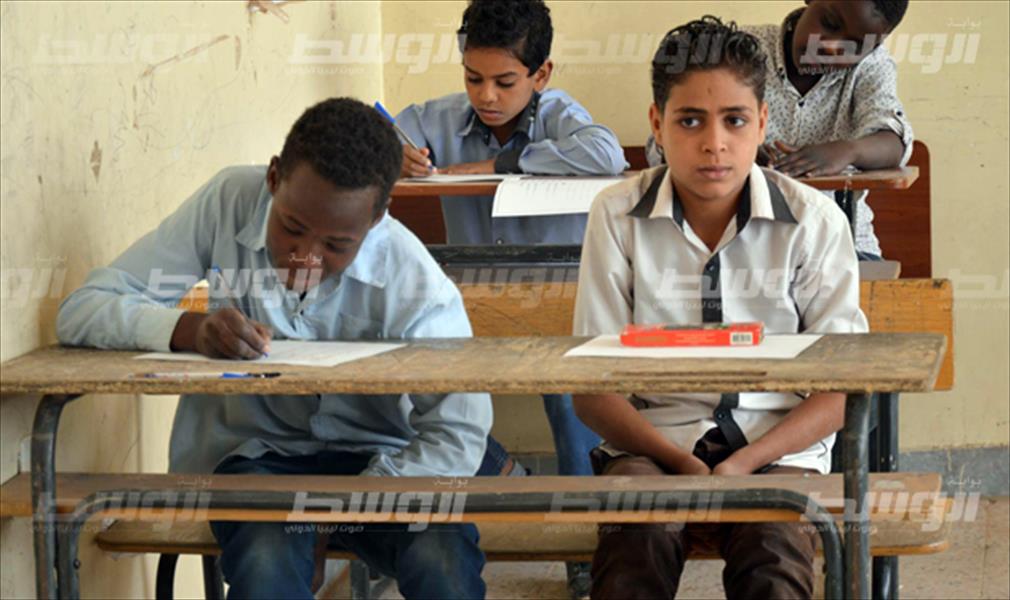 انطلاق امتحانات النقل للتعليم الأساسي والثانوي في مدارس سبها