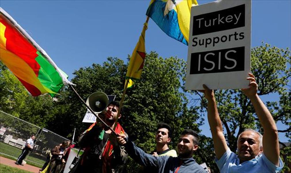 أميركا تشكو «هجومًا وحشيًّا» شنه الأمن التركي على متظاهرين في واشنطن