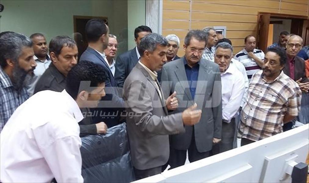 «العامة للكهرباء» في بنغازي تحتفل بإعادة افتتاح غرفة التحكم 30 بالفويهات
