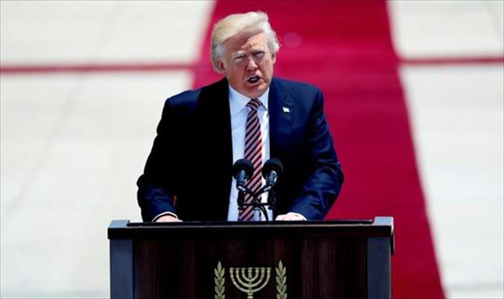 ترامب يتحدث في تل أبيب عن «فرصة نادرة» لتحقيق السلام