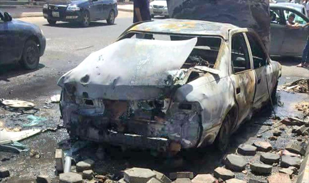 جرحى في انفجار سيارة بمنطقة الزاوية غرب طرابلس