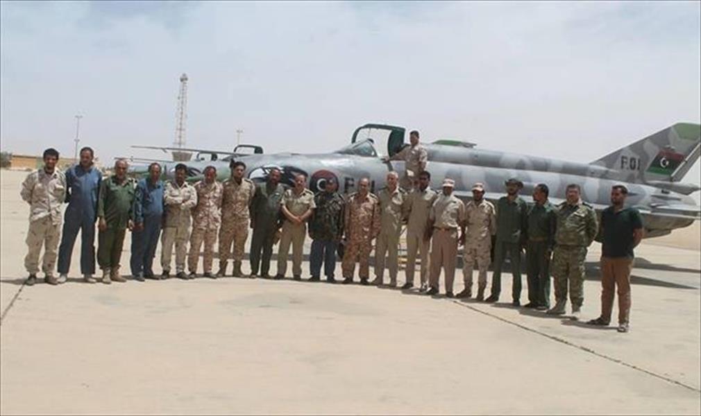 الانتهاء من صيانة سرب طائرات ميغ 21 في قاعدة جمال عبدالناصر الجوية