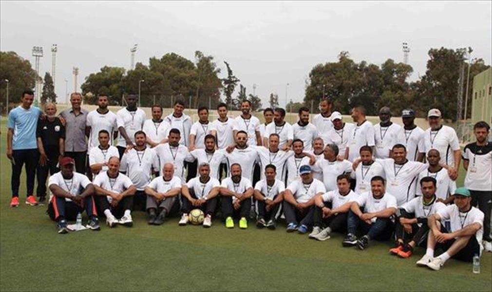 ختام دورة المدربين المحليين لكرة القدم في طرابلس