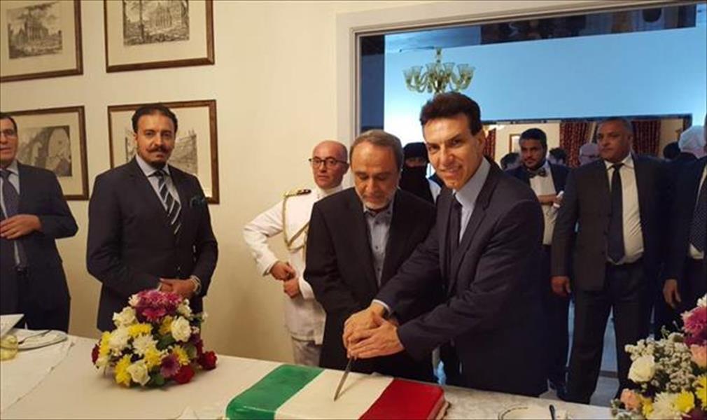 بالصور.. احتفال سفارة إيطاليا باليوم الوطني في طرابلس