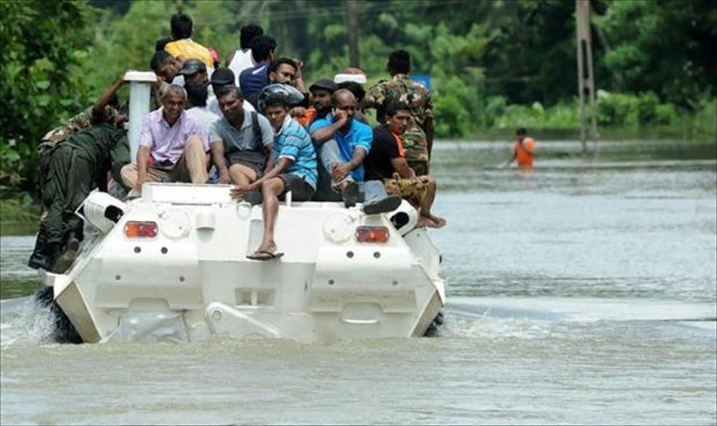ارتفاع حصيلة فيضانات سريلانكا إلى 164 قتيلاً