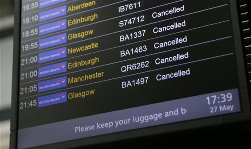 لندن: عطل إلكتروني يسبب اضطرابات في رحلات مطار هيثرو 
