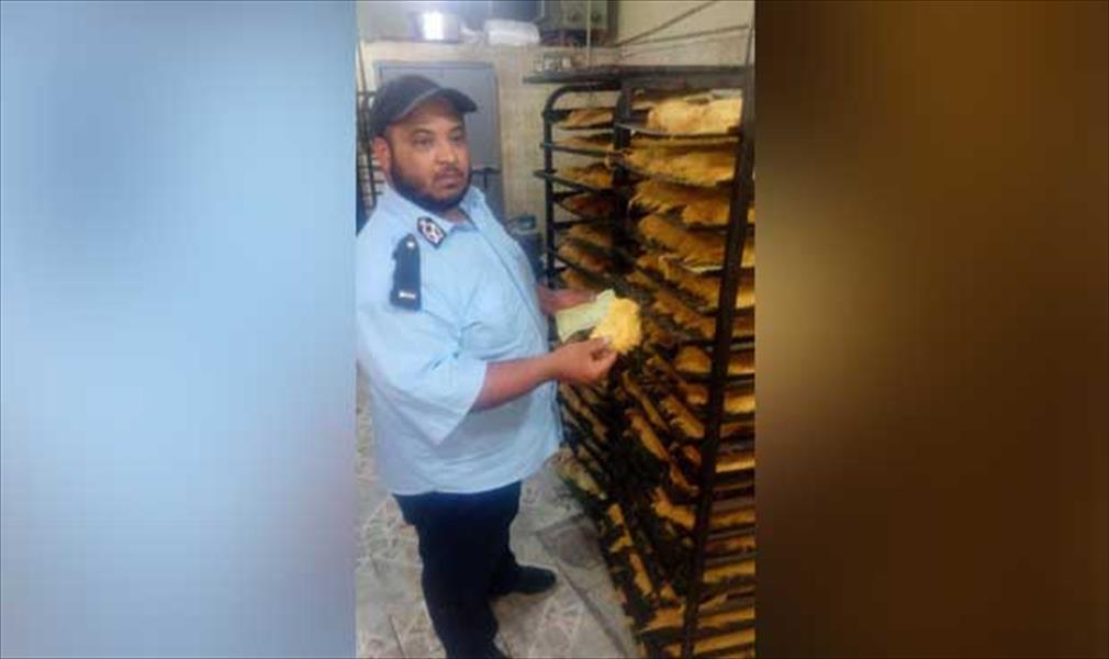 حملة تفتيش للحرس البلدي على محلات الحلويات بنغازي