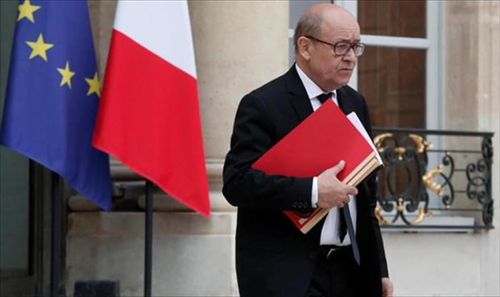 وزير الخارجية الفرنسي يناقش الأزمة في ليبيا خلال زيارته الجزائر الأسبوع المقبل