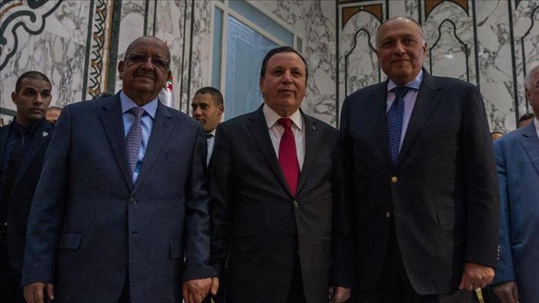 إعلان الجزائر الوزاري: الاجتماع المقبل بمصر ورفض المواجهات المسلحة في ليبيا