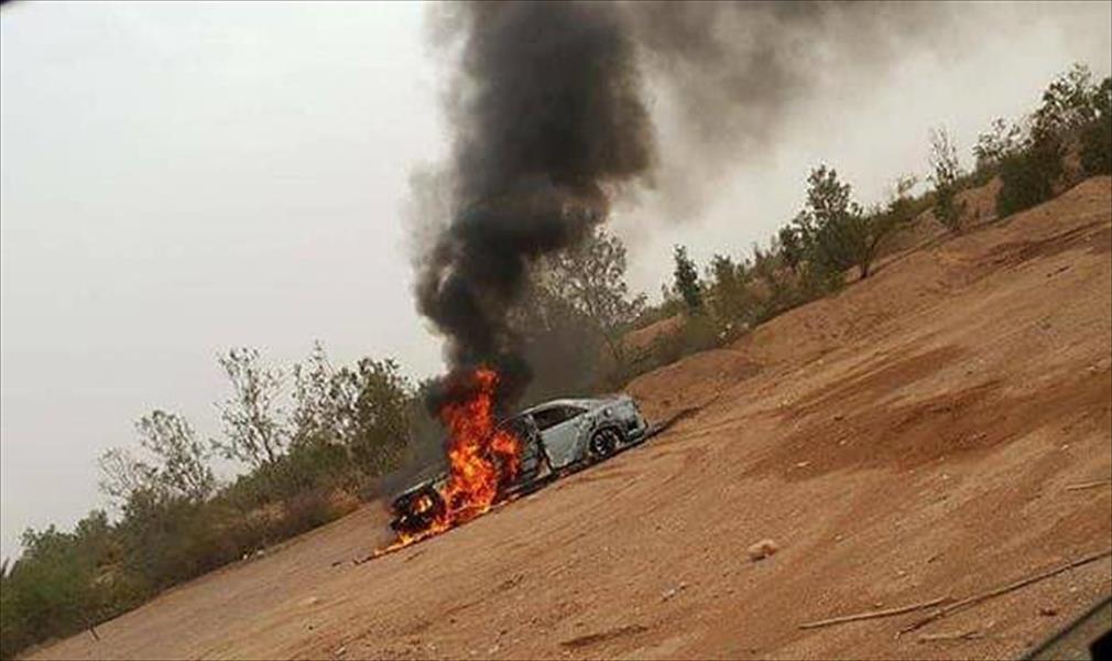 انفجار سيارة مفخخة بمحيط معسكر إقنيفيد في سوكنة