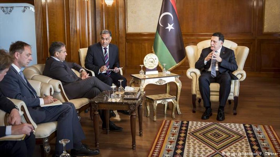 وزير الخارجية الألماني يلتقي السراج في طرابلس
