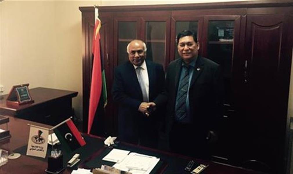 وكيل «خارجية الموقتة» يبحث مع سفير الفليبين إمكانية افتتاح قنصلية في بنغازي‎