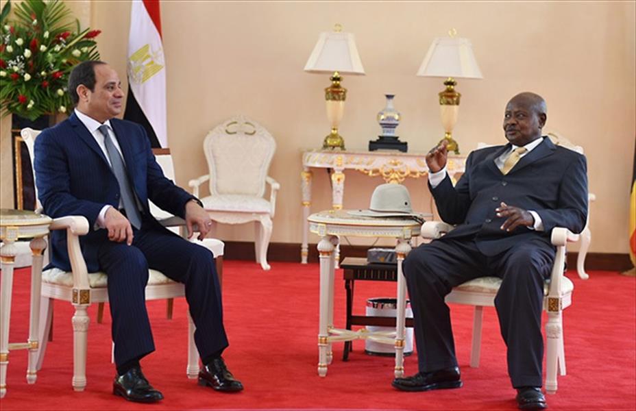 الرئيسان المصري والأوغندي يبحثان ترتيبات قمة «دول حوض النيل»