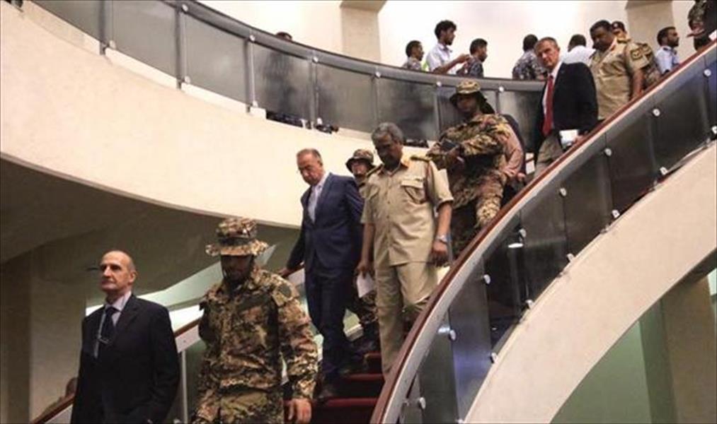 الناكوع يطلع الجنرال باولو سيرا على خطة تأمين مطار طرابلس