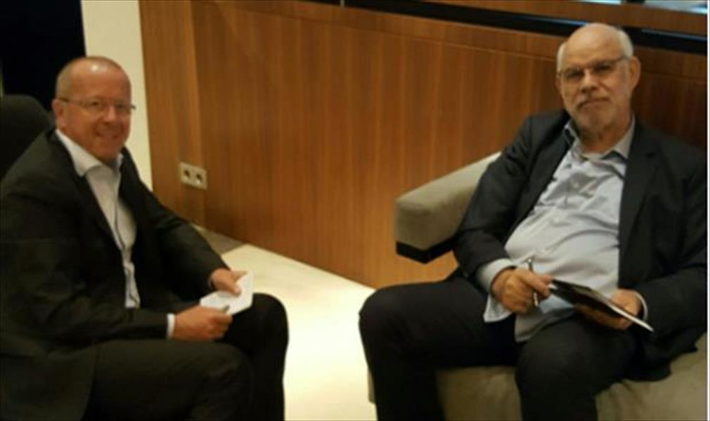 كوبلر يلتقي امحمد شعيب في برلين لبحث الوضع السياسي في ليبيا