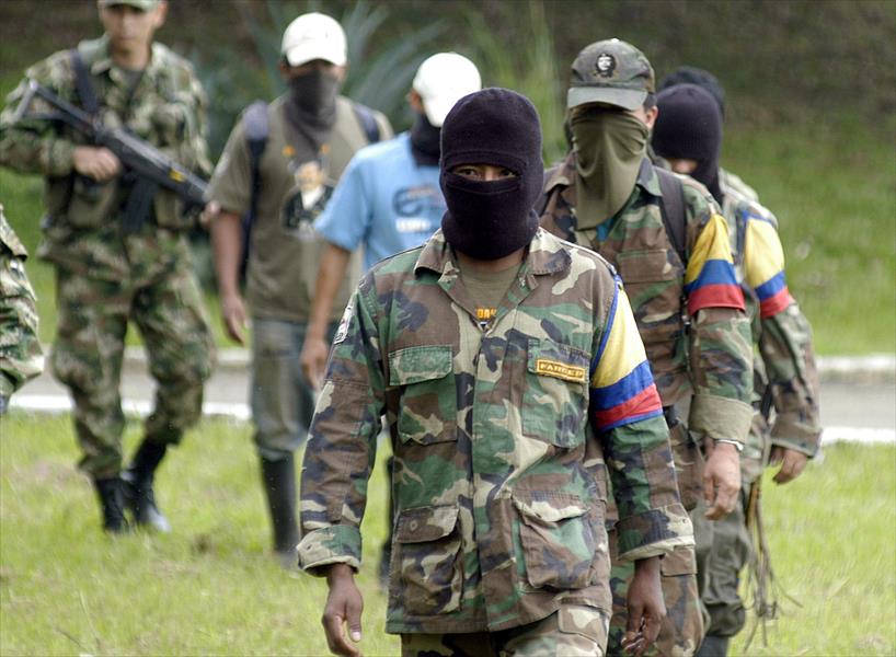 قوات «فارك» الكولومبية تبدأ المرحلة الأخيرة من تسليم سلاحها