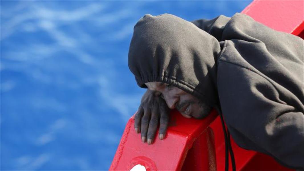 غرق 126 مهاجرًا لدى انقلاب قاربهم قبالة ليبيا