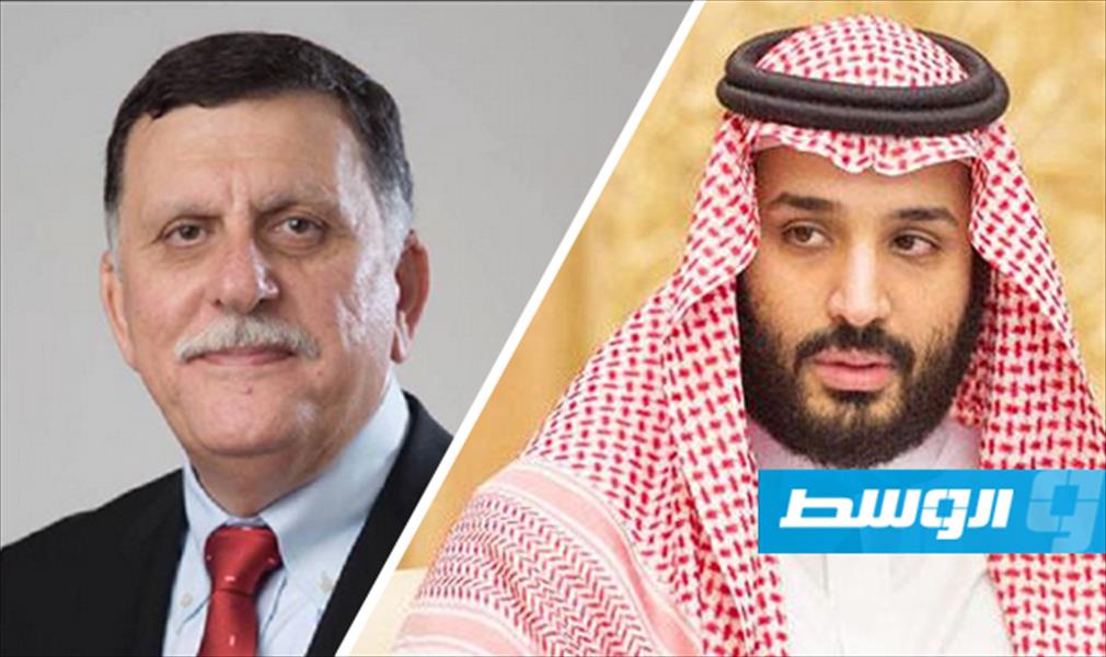 السراج يهنئ الأمير محمد بن سلمان باختياره وليًّا لعهد المملكة العربية السعودية