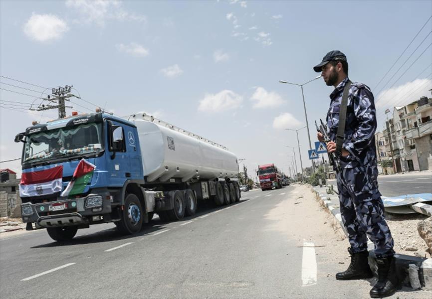 مصر تسمح بإدخال الوقود إلى غزة لتشغيل محطة الكهرباء المتوقفة