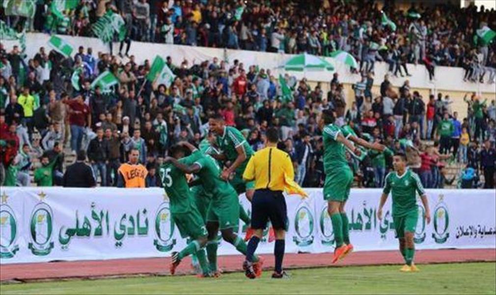 أهلي طرابلس يقابل اتحاد العاصمة الجزائري بملعب صفاقس