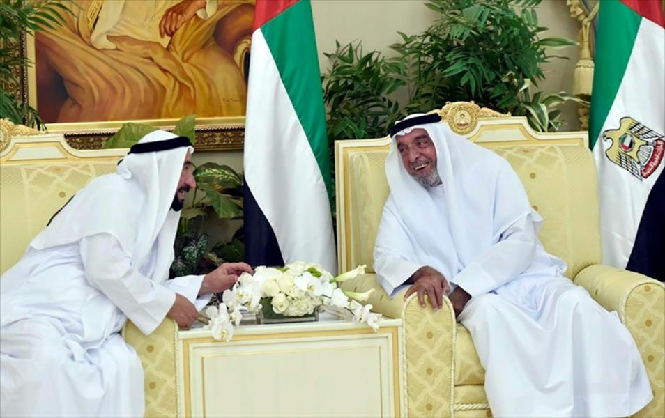 للمرة الأولى منذ 3 سنوات.. الرئيس الإماراتي يظهر في عيد الفطر