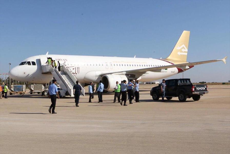 عودة أولى رحلات المعتمرين من جدة إلى مطار بنينا الدولي