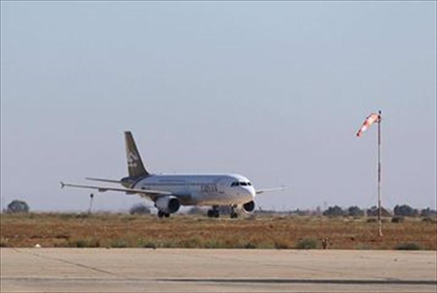 عودة أولى رحلات المعتمرين من جدة إلى مطار بنينا الدولي