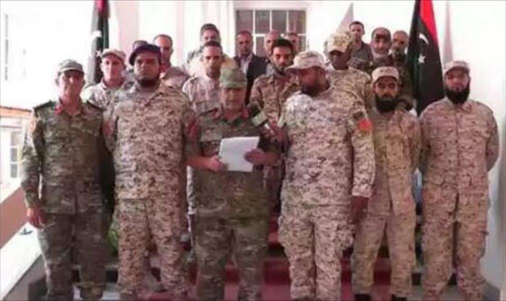 المجلس العسكري صبراتة يعلن اعتزامه تشكيل قوة لحفظ الأمن بالمدينة