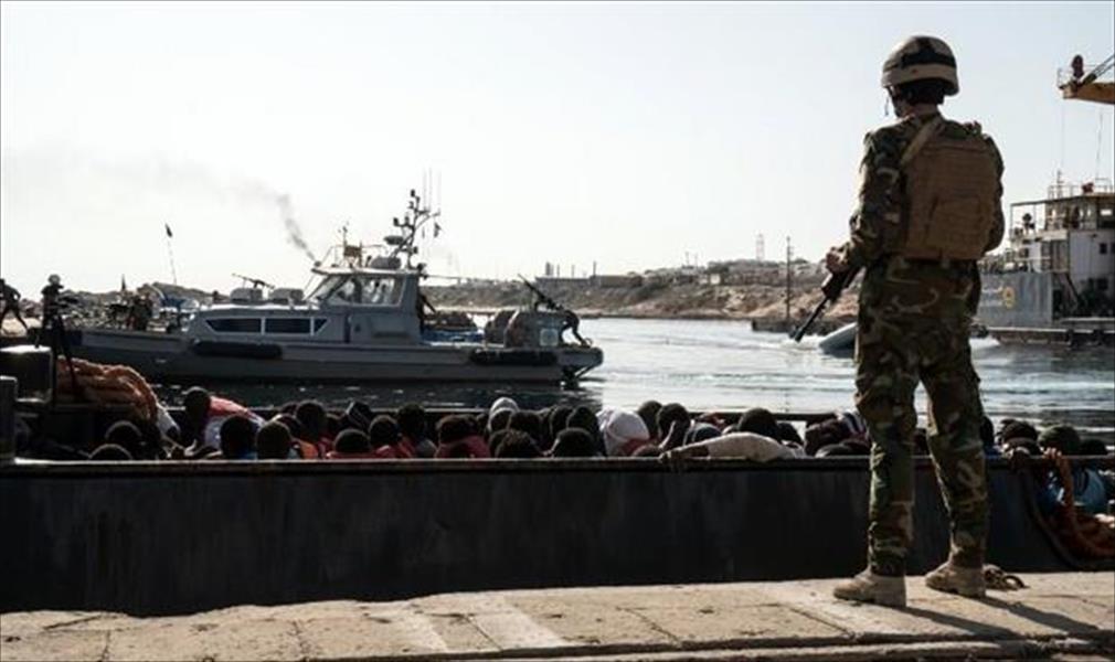 وجبة مأساة.. صور لعمليات إنقاذ مهاجرين قبالة سواحل ليبيا