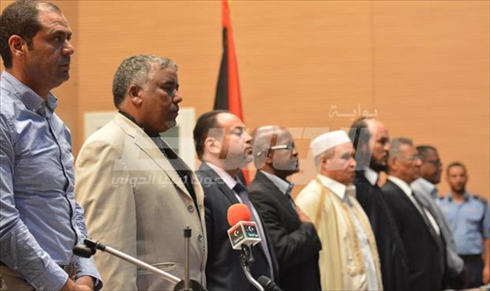 وزراء بـ«الوفاق» في احتفالية لتسليم مطار سبها: لا استقرار إلاّ بأمن الجنوب