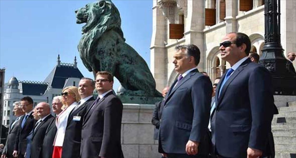 السيسي في المجر للمشاركة بقمة «فيشغراد - مصر»