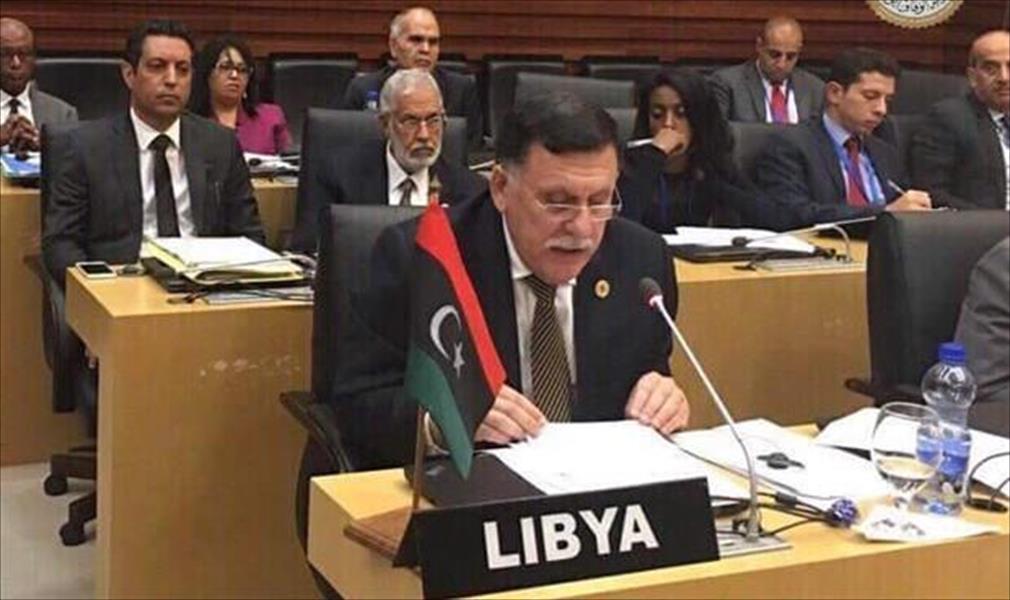السراج يشارك في اجتماع اللجنة رفيعة المستوى للاتحاد الأفريقي المعنية بليبيا