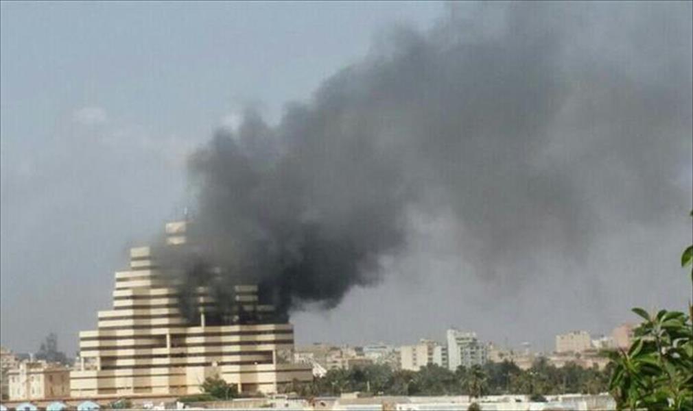 هيئة السلامة وجهات أمنية وعسكرية تصل مبنى الدعوة الإسلامية في بنغازي