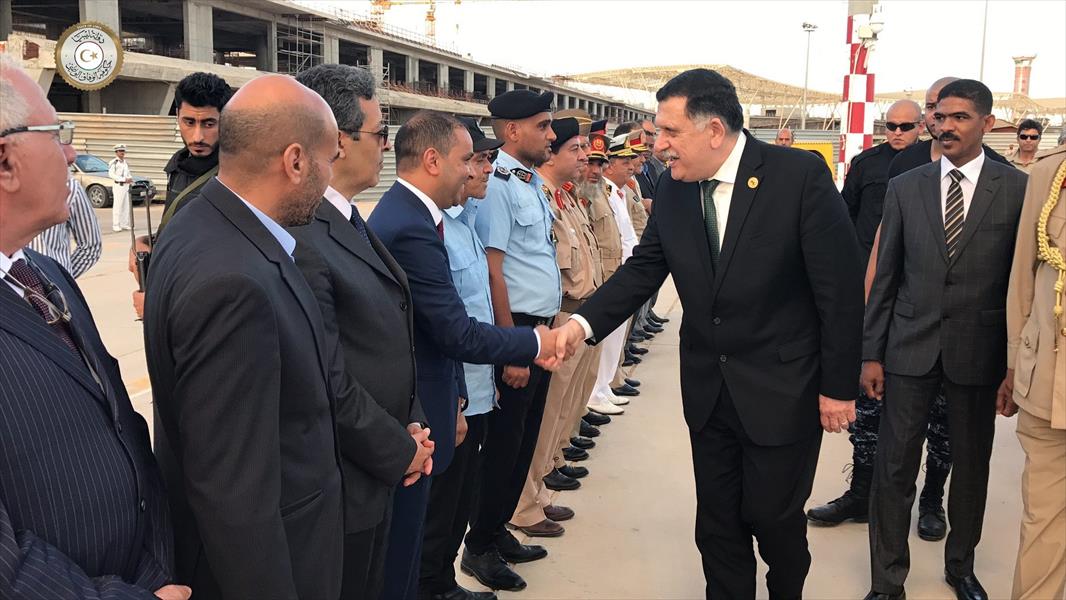 السراج: مراحل عودة مطار طرابلس العالمي للعمل ستبدأ من الآن