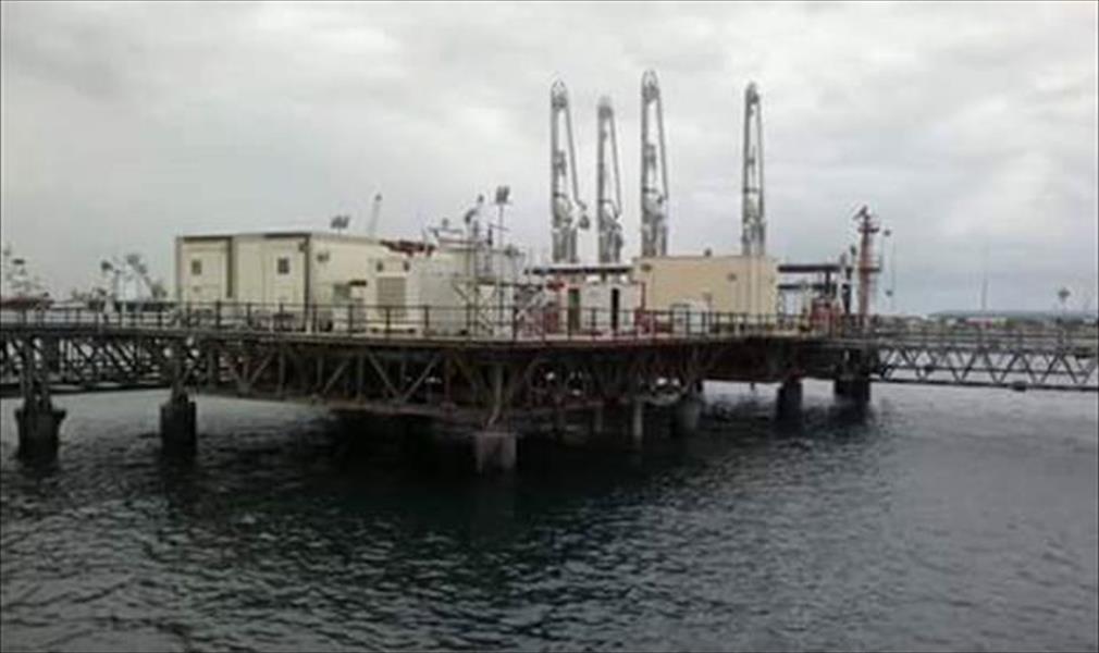 شركة البريقة تجهز فريق عمل متكامل لحصر الأضرار برصيف بنغازي النفطي